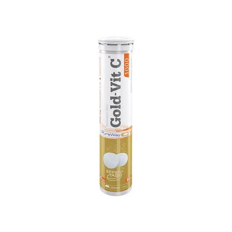 Olimp Gold Vit C1000 tabletki musujące smak cytrynowy 20 szt