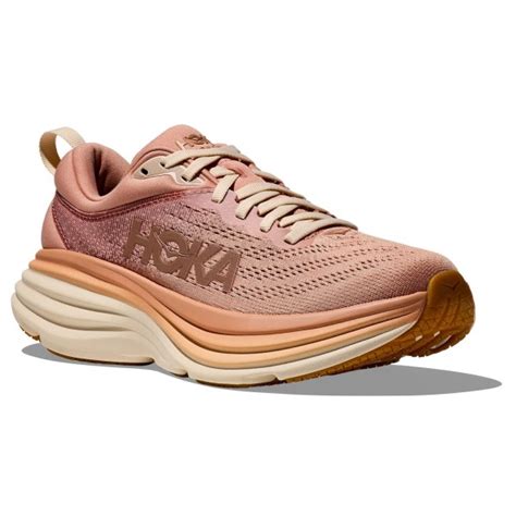 Hoka Bondi 8 Womens Running Shoes Sandstonecream Sportitude