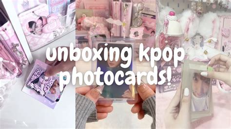 🦄 Unboxing Kpop Photocard Mails 3 [asmr] Tiktok Compilation Minsbymon Youtube