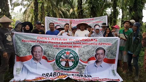 Appksi Kalbar Deklarasikan Dukungan Ke Prabowo Gibran Tempat Kejadian