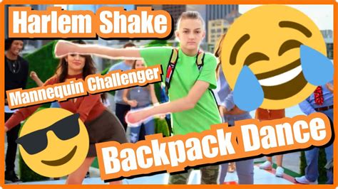 CrianÇas Fazendo Harlem Shake Mannequin Challenge E Backpack Dance