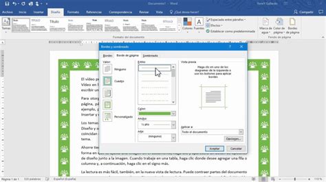 Cómo Poner Marcos En Word Agregar Bordes A Página De Word Mira Cómo