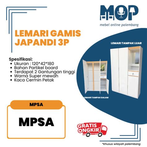 Jual Lemari Pakaian Gamis Pintu Lemari Baju Lemari Full Gantung