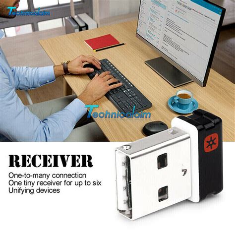 Unifying Receiver 1 To 6 Devices For Logitech Usb Wireless Keyboard Mouse Dongle Ebay