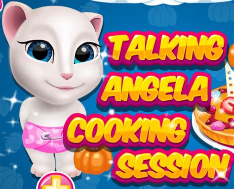 Talking Angela Cooking Session Play Online On Flash Museum 🕹️