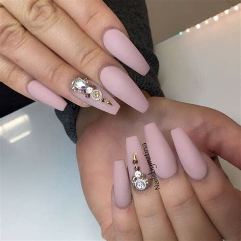 Coffin Nails Kortenstein Matte Nails Design Coffin Nails Designs