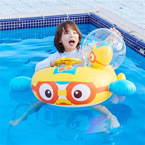 thinkstar Inflatable Beach Ball For Kids - 16 Inch Blow Up Clear ...