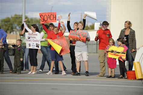 Gunfighters Return From Deployment In Pacific Air Combat Command