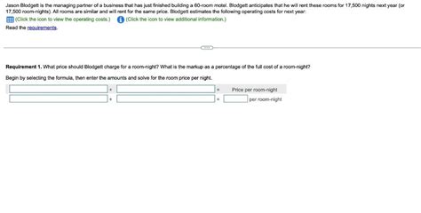 Solved Jason Blodgett is the managing partner of a business | Chegg.com