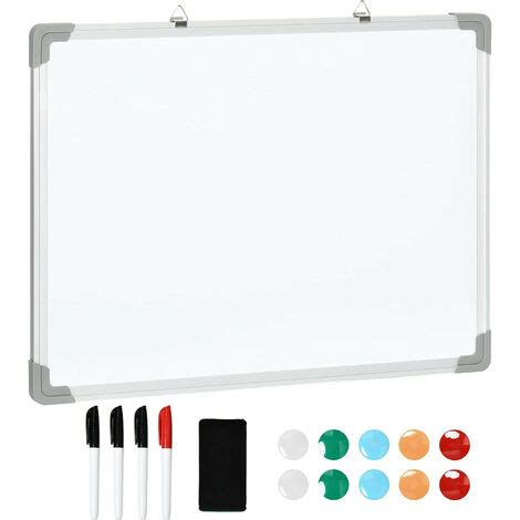 Tableau Magn Tique Paris Blanc Avec Cadre En Aluminium