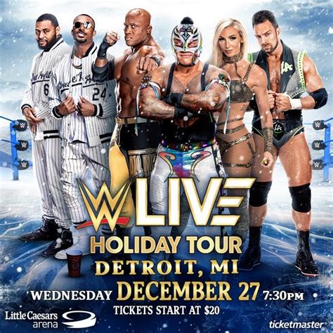 WWE Returns To Detroit For The 2023 Holiday Tour On December 27 | 313 ...