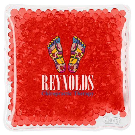 Square Gel Beads Hot Cold Pack Show Your Logo