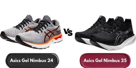 Asics Gel Nimbus 24 vs 25: Running Shoe Comparison