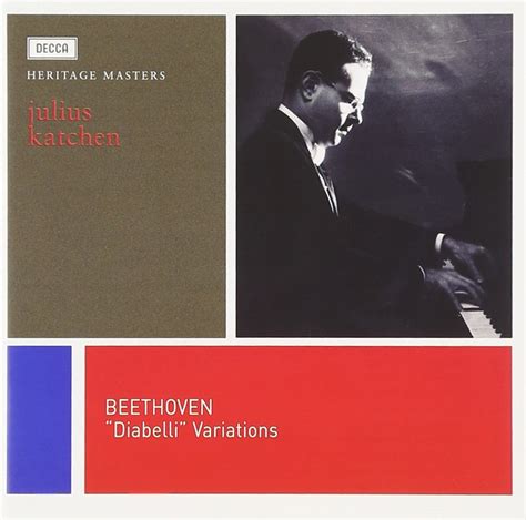 Diabelli Variationen Julius Katchen Ludwig Van Beethoven Amazon De