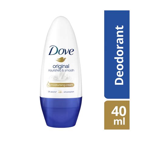 Dove Original Nourished And Smooth Roll On Deodorant 40ml Shopee Philippines