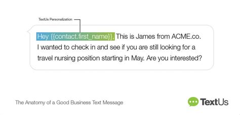 The Anatomy Of A Good Business Text Message