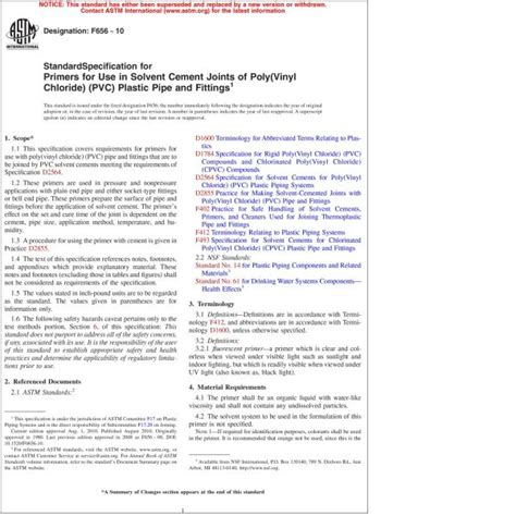 Astm F Standard Specification For Primers For Use In Solvent Hot Sex