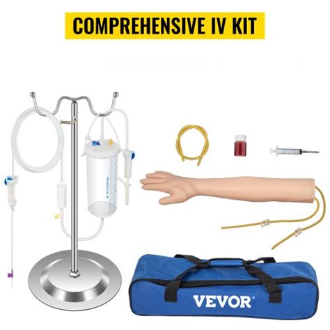 Vevor Intravenous Practice Arm Kit Made Of Pvc Latex Material