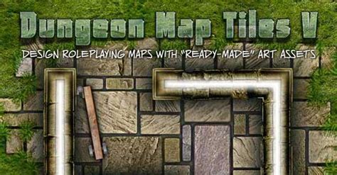 Dungeon Map Tiles V Studio WyldFurr