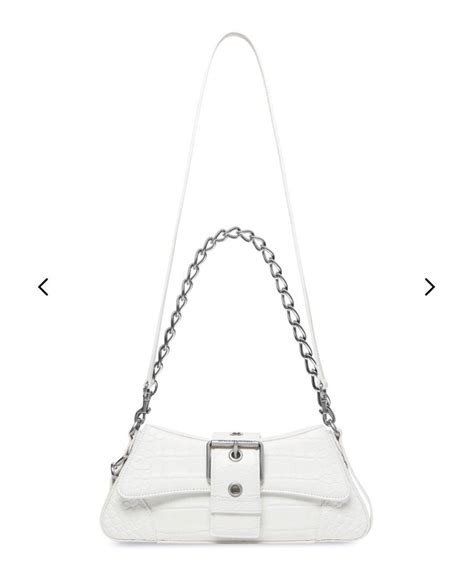 Balenciaga Lindsay Shoulder Crossbody Bag White Luxury Bags