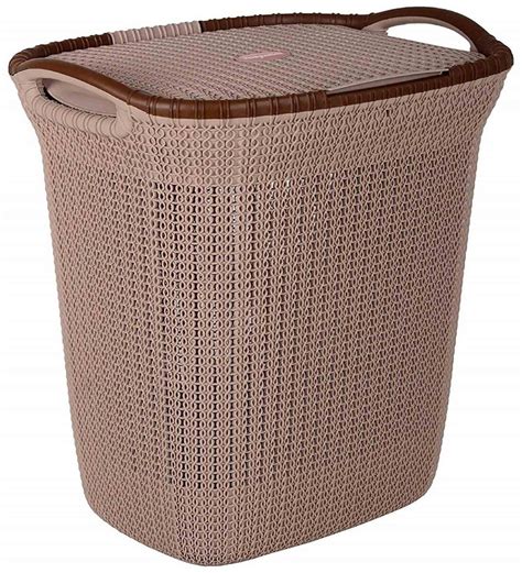 Buy Brown Plastic Laundry Basket By Regalo At Off By Regalo Pepperfry