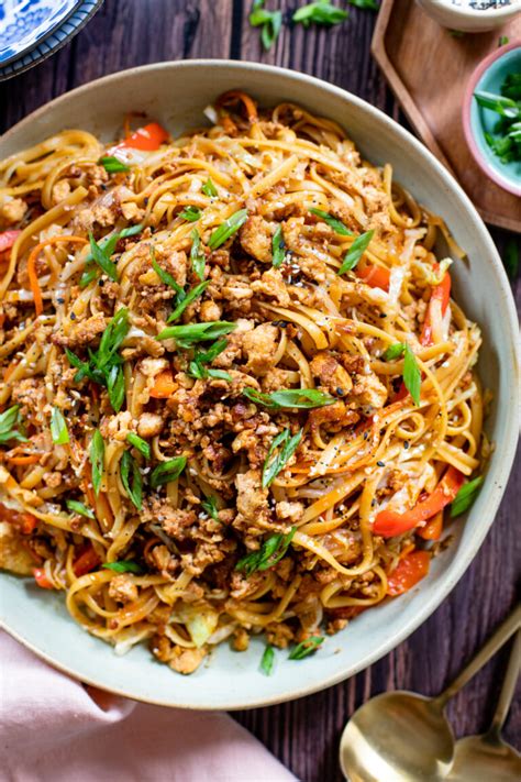 Simple Hoisin Tofu Noodles This Savory Vegan