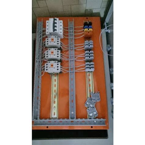 Stainless Steel Electrical Power Control Panel Operating Voltage