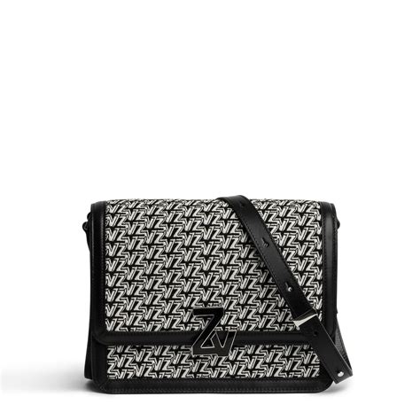 Sac Zv Initiale Le City Monogram Zadig Voltaire Modalova