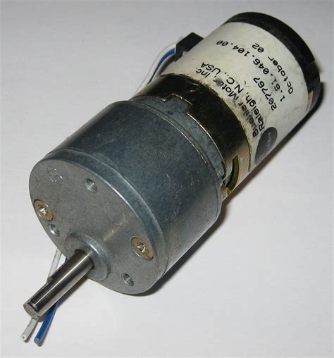 Buehler Rpm Heavy Duty V Dc Gearhead Motor Rpm Vdc