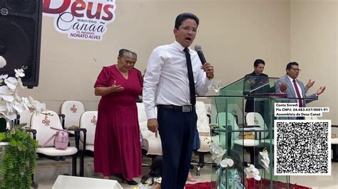 Culto de Familia AD Canaã Ao vivo 08 05 2024 Pr Nonato Alves