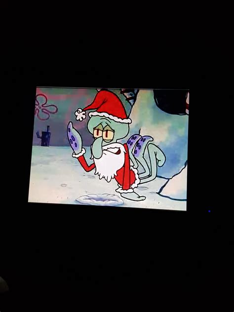 At work but cant miss out on my annual watch of the Spongebob Christmas special : r