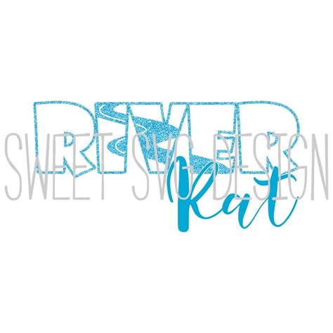 River Rat SVG, River Svg, River Decal Design, River Shirt Design, River ...