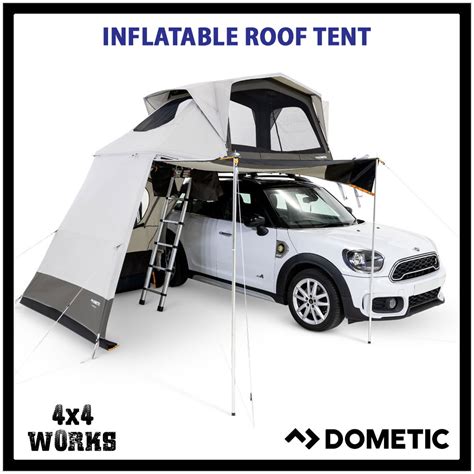 Dometic Trt 140 Air 12v Inflatable Roof Top Tent For Cars And 4wd With