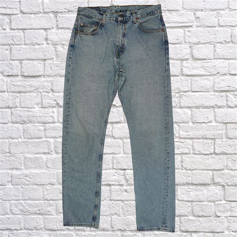 Vintage Vintage 90s Levis 505 Denim Jeans Light Wash Grailed