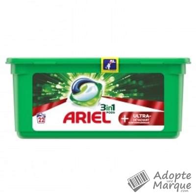 Ariel All In Pods Lessive En Capsules Ultra D Tachant La Bo Te De