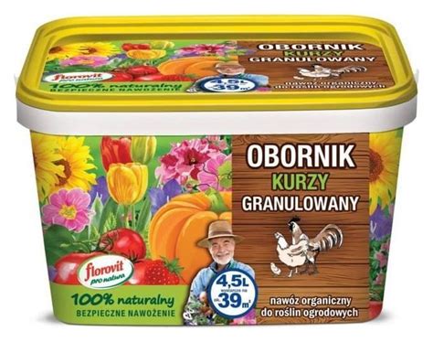 Florovit Pro Natura Obornik Granulowany Kurzy 4 5 L Inco Inco Sklep