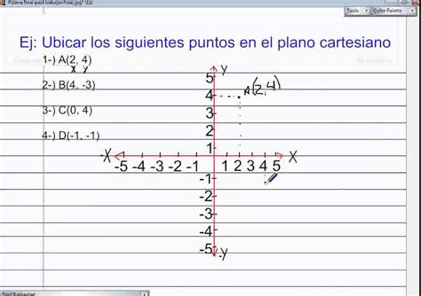 Ubicar Puntos En El Plano Cartesiano YouTube