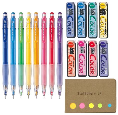 Pilot Color Eno Mechanical Pencil 0 7mm 8 Colors Mechanical Pencil