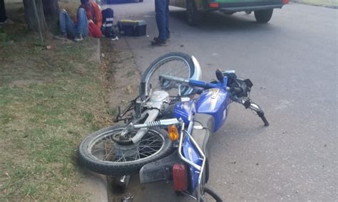 Internan A Un Joven Que Se Cayó De Su Moto Y Quedó Inconsciente La Brújula 24