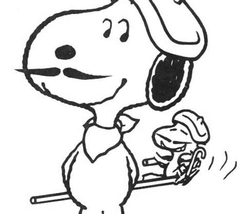 Snoopy Pittore Disegno Da Colorare Charlie Brown Archivi Disegni Da