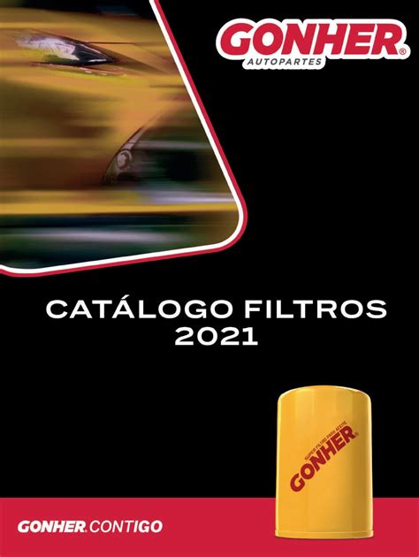 Catálogo Gonher Filtros 2021 By Cedisa Issuu