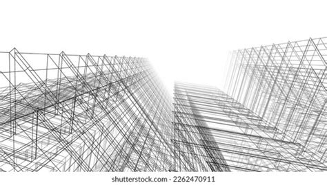 Modern Office Buildings On White Background Stock Illustration ...