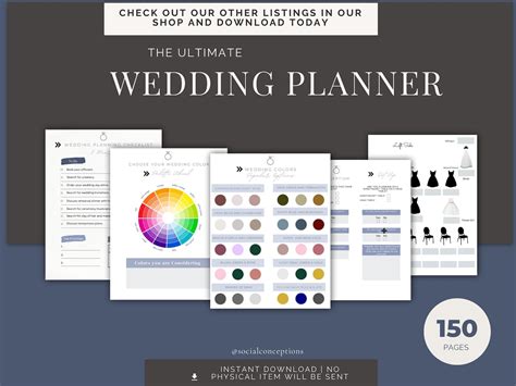 Wedding Officiant Checklist and Wedding Ceremony Planner for Celebrant ...