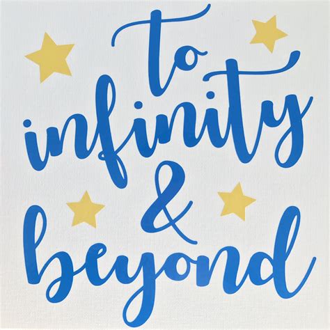 To Infinity And Beyond Lettering Design Sign Quotes Hand Lettering