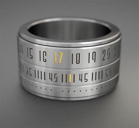 Time Wrapped Around Your Finger The Ring Clock Becomes A Reality If