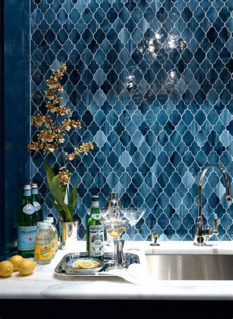 36 Stunning Mosaic Tiled Wall for Your Bathroom ~ Matchness.com