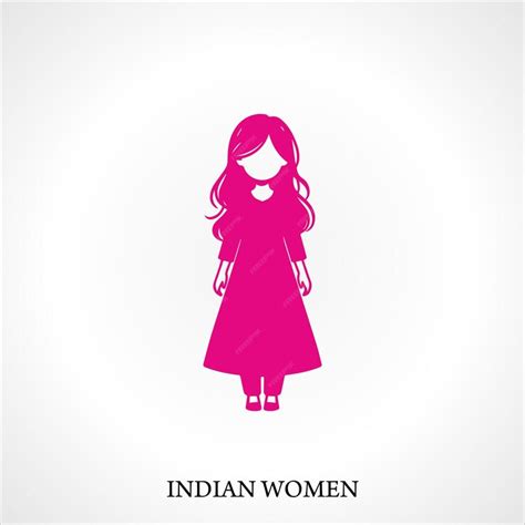 Premium Vector Indian Woman Line Icon Linear Style Sign For Mobile