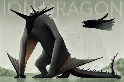 ArtStation - Ion Dragon Monarch: Legacy of Monsters