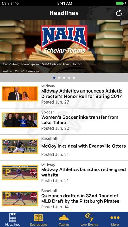 Midway University Athletics by PrestoSports