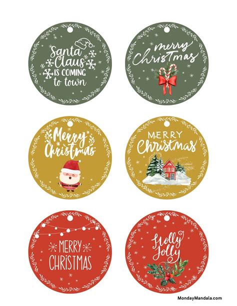 25 Free Printable Christmas T Tags Free Printable Christmas T Tags Christmas T Tags